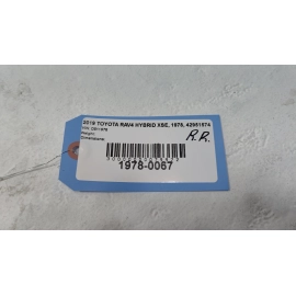 2019-2025 TOYOTA RAV4 HYBRID REAR PASSENGER SIDE DOOR SILL SCUFF PLATE COVER OEM