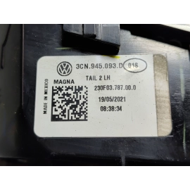 2021-2023 VOLKSWAGEN ATLAS REAR DRIVER SIDE INNER TAIL LIGHT ASSEMBLY OEM