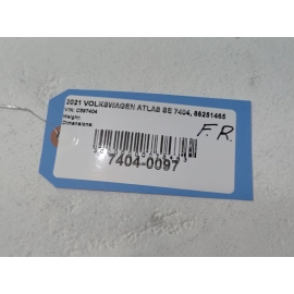 2018-2025 Volkswagen Atlas Front or Rear Passenger Door Exterior Handle Cap OEM