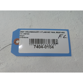 2018-2025 Volkswagen Atlas Front Left Driver Door Window Regulator OEM