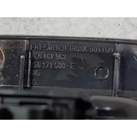 2018-23 Volkswagen Atlas Front Driver Door Trunk Lid Release Switch W/ Bezel OEM