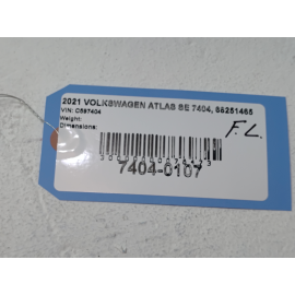 2018-23 Volkswagen Atlas Front Driver Door Trunk Lid Release Switch W/ Bezel OEM