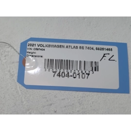 2018-23 Volkswagen Atlas Front Driver Door Trunk Lid Release Switch W/ Bezel OEM