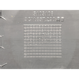 2018-2023 Volkswagen Atlas Dashboard Glove Box Storage Compartment Black OEM