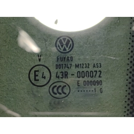 2018-2025 Volkswagen Atlas Rear Passenger Right Side Quarter Window Glass OEM