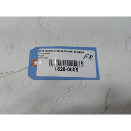 2016-2020 HONDA CIVIC FRONT PASSENGER SIDE DOOR WINDOW REGULATOR W/ MOTOR OEM