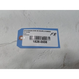 2016-2020 HONDA CIVIC FRONT PASSENGER SIDE DOOR WINDOW REGULATOR W/ MOTOR OEM