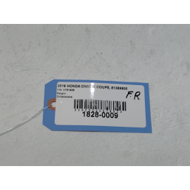 2016 - 2020 HONDA CIVIC COUPE PASSENGER SIDE DOOR WINDOW BELT MOLDING OEM