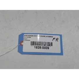 2016 - 2020 HONDA CIVIC COUPE PASSENGER SIDE DOOR WINDOW BELT MOLDING OEM