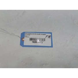 2016 - 2020 HONDA CIVIC COUPE RIGHT PASSENGER SIDE DOOR WINDOW GLASS OEM