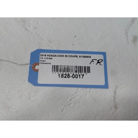 2016-2020 HONDA CIVIC COUPE PASSENGER SIDE DOOR HINGE CHECK STRAP STOPPER OEM