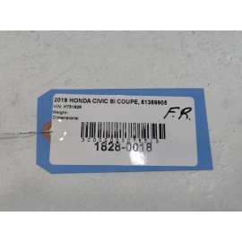 2016-2020 HONDA CIVIC FRONT RIGHT PASSENGER SIDE DOOR WINDOW SWITCH & LOCK OEM