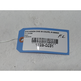 2016-2020 HONDA CIVIC COUPE FRONT DRIVER DOOR WINDOW GLASS RUN CHANNEL SEAL OEM