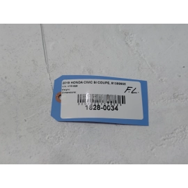 2016-2020 HONDA CIVIC FRONT LEFT DRIVER SIDE DOOR WINDOW BELT MOLDING OEM