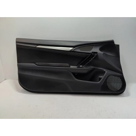 2017-20 HONDA CIVIC COUPE SI FRONT DRIVER DOOR INTERIOR PANEL COVER TRIM OEM