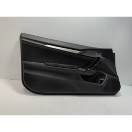 2017-20 HONDA CIVIC COUPE SI FRONT DRIVER DOOR INTERIOR PANEL COVER TRIM OEM
