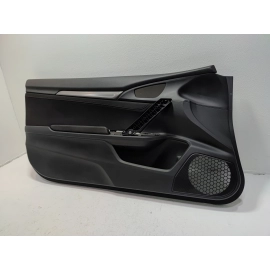 2017-20 HONDA CIVIC COUPE SI FRONT DRIVER DOOR INTERIOR PANEL COVER TRIM OEM