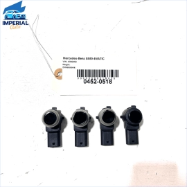 2010-2013 Mercedes W221 S550 Rear Bumper Parking Sensor PDC Black SET OF 4 