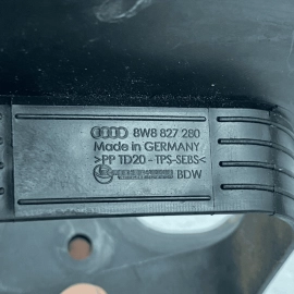 Rear Right Passenger Liftgate Hinge Corner Cover OEM 2018-2023 Audi A5 Spor