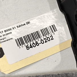 BMW X1 F48 2016-22 REAR 2ND ROW CENTER SEAT BELT SEATBELT ROOF COVER BRACKE