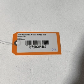 ACURA TLX 2015-2020 DASH DASHBOARD RIGHT PASSENGER SIDE END CAP TRIM COVER  ACURA TLX 2015-2020 DASH DASHBOARD RIGHT PASSENGER SIDE END CAP TRIM COVER