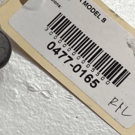 TESLA MODEL S 2012-2020 REAR DRIVER SIDE INTERIOR DOOR PANEL OPENER BRACKET TESLA MODEL S 2012-2020 REAR DRIVER SIDE INTERIOR DOOR PANEL OPENER BRACKET