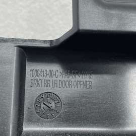 TESLA MODEL S 2012-2020 REAR DRIVER SIDE INTERIOR DOOR PANEL OPENER BRACKET TESLA MODEL S 2012-2020 REAR DRIVER SIDE INTERIOR DOOR PANEL OPENER BRACKET