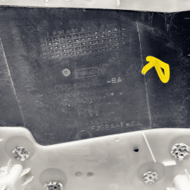 FORD FUSION 2017-2020 RIGHT PASSENGER SIDE CENTER B PILLAR LOWER TRIM COVER