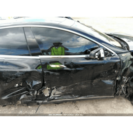 2012-2020 TESLA MODEL S REAR LEFT DRIVER SIDE SEAT BELT 2ND ROW BUCKLE OEM