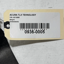ACURA TLX 2015-2020 REAR PASSENGER & CENTER SIDE SEAT BELT SEATBELT BUCKLE 