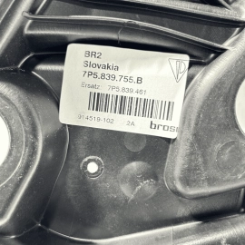 2011-2018 PORSCHE CAYENNE Rear Left Driver Side Door Window Regulator Plate