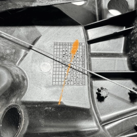 2011-2018 PORSCHE CAYENNE Rear Left Driver Side Door Window Regulator Plate