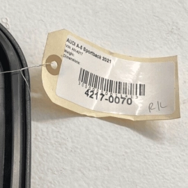 AUDI A5 SPORTBACK 2018 - 2023 REAR DRIVER SIDE DOOR LOCK INNER PANEL COVER  AUDI A5 SPORTBACK 2018 - 2023 REAR DRIVER SIDE DOOR LOCK INNER PANEL COVER