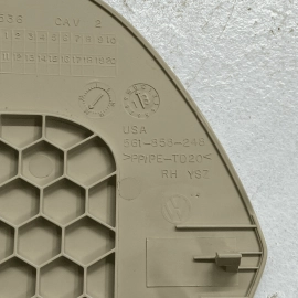 2012-2019 Volkswagen Passat Front Right Dash Side Cover Beige 561858248 OEM