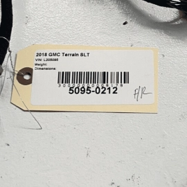 GMC TERRAIN 2018 FRONT RIGHT PASSENGER SIDE DOOR LOCK WIRE WIRING HARNESS O