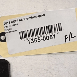 AUDI A6 2012-2018 FRONT LEFT OR RIGHT SIDE CONNECTOR HOUSING TRIM CAP COVER