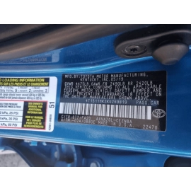 2018-21 Toyota Camry Front Left Driver Side Door On Body Wheatherstrip Seal