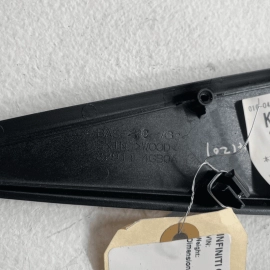 2014-2020 INFINITI Q50 REAR PASSENGER DOOR INTERIOR HANDLE WOOD BEZEL TRIM 