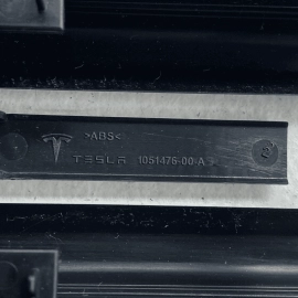 12-20 Tesla Model S Front Left or Right Seat Rearward Rail Track Cover Trim