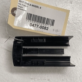 12-20 Tesla Model S Front Left or Right Seat Rearward Rail Track Cover Trim