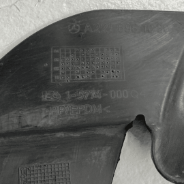 2007-2013 Mercedes W221 S550 Rear Right Wheel Arch Cover Trim Housing Plate