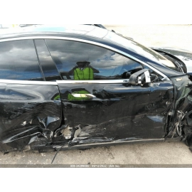 2012-2020 Tesla S MS Front Left Seat Rail Track Trim Rear Outer End Slide C