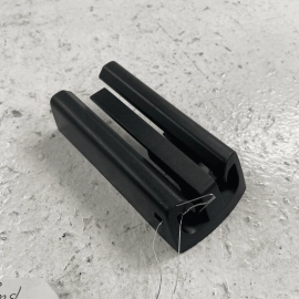 2012-2020 Tesla S MS Front Left Seat Rail Track Trim Rear Outer End Slide C