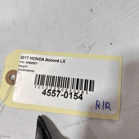 HONDA ACCORD LX 2018-2020 REAR RIGHT PASSENGER SIDE DOOR CORNER TRIM COVER 