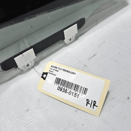 ACURA TLX 2015-2020 REAR RIGHT PASSENGER SIDE DOOR WINDOW GLASS OEM 1PCS