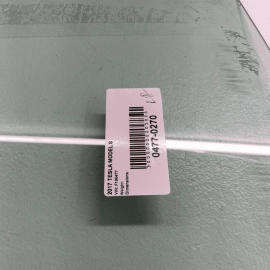 TESLA MODEL S 2012 - 2020 REAR RIGHT PASSENGER SIDE DOOR WINDOW GLASS OEM