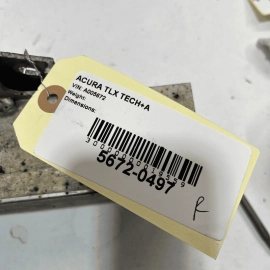 2015-2020 ACURA TLX REINFORCEMENT BEAM REAR BUMPER CRASH IMPACT BAR OEM