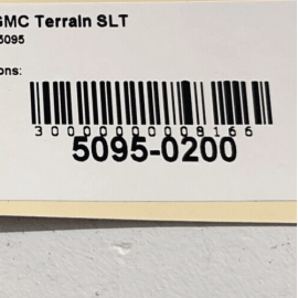 GMC TERRAIN 2018 - 2023 FRONT PASSENGER DOOR INTERIOR PANEL LIGHT LAMP WIRE