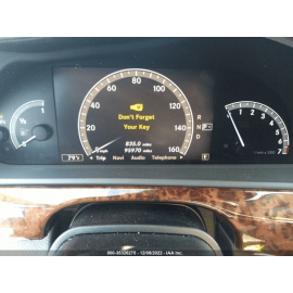 2007-2013 MERCEDES W221 S550 REAR RIGHT OR LEFT  ROOF HEADLINER LIGHT MIRRO