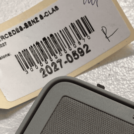 2007-2013 MERCEDES W221 S550 REAR RIGHT OR LEFT  ROOF HEADLINER LIGHT MIRRO